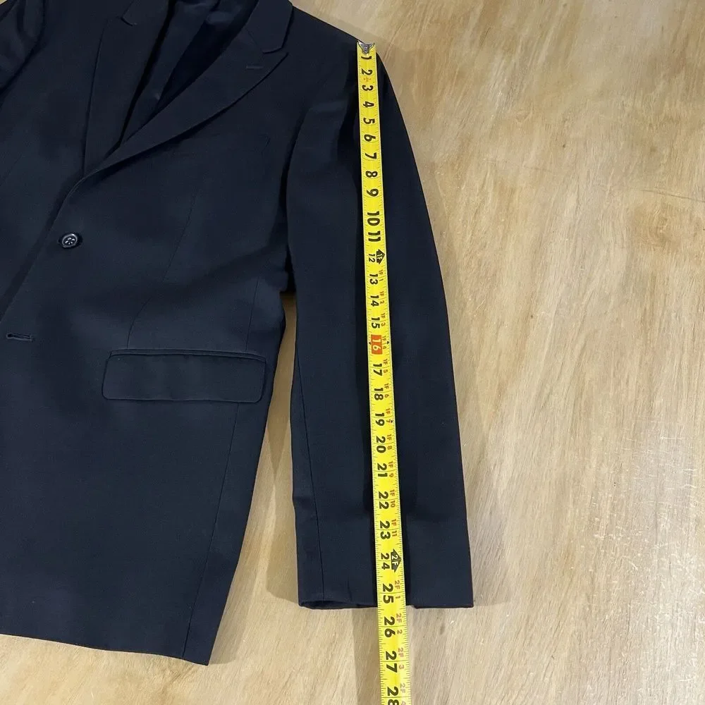 Banana Republic Blazer Mens 👉Actual‎ Size 42R👈Suit Jacket Peak Lapel Polyester